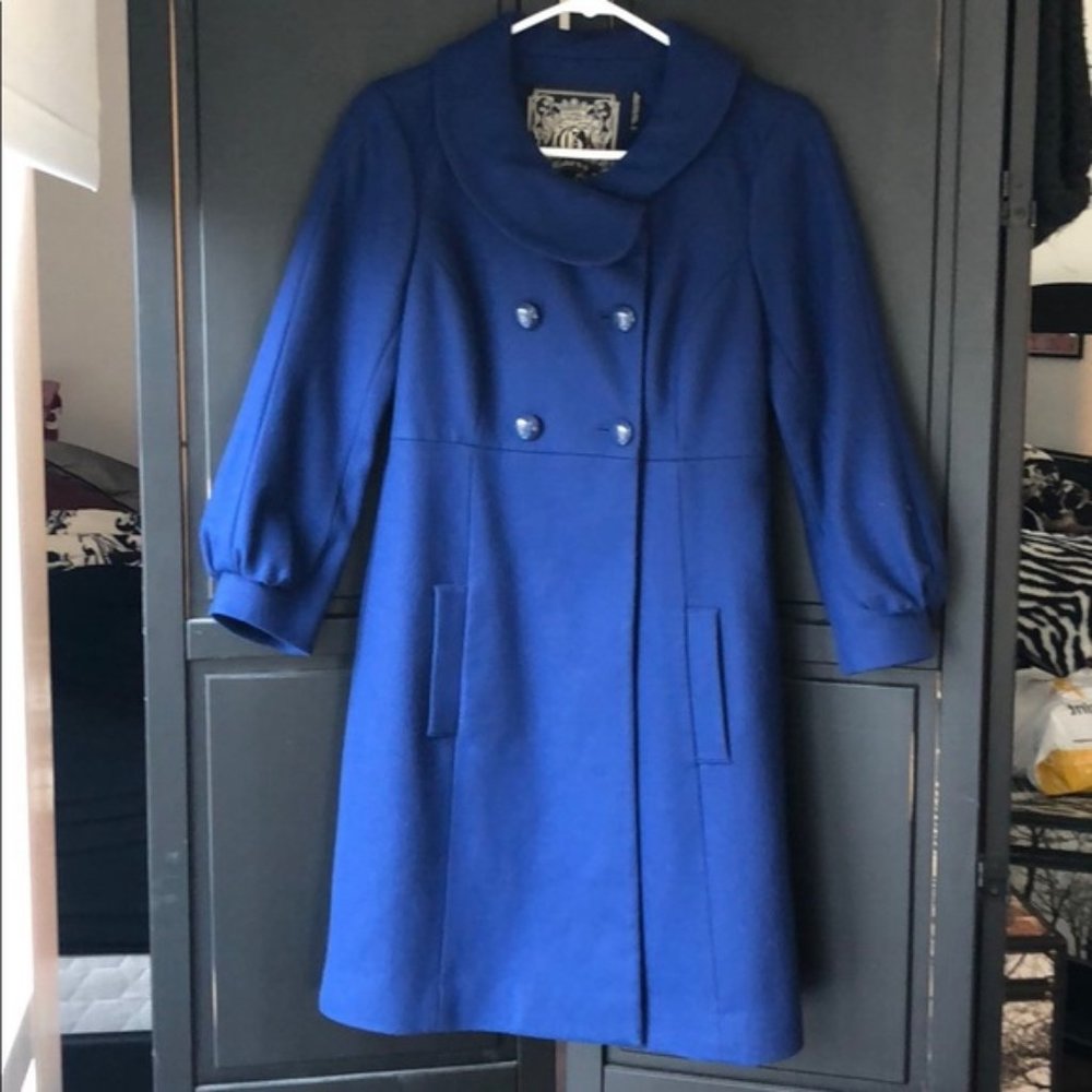 Guess blue coat
